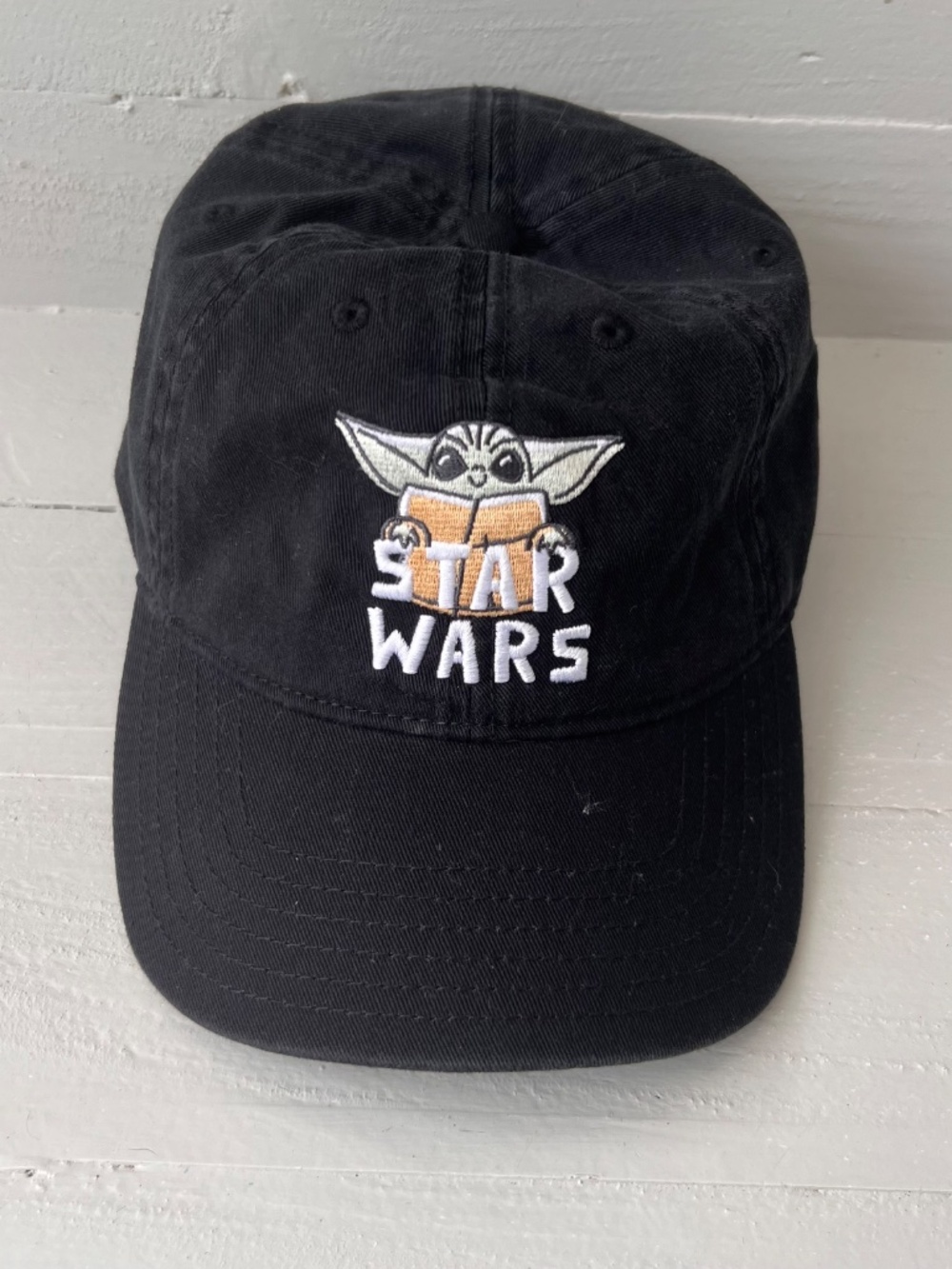 Disney Hat  Family Pack.  Qty 4 Black Adult / uni size Hats Star Wars, Mickey - Picture 11 of 14